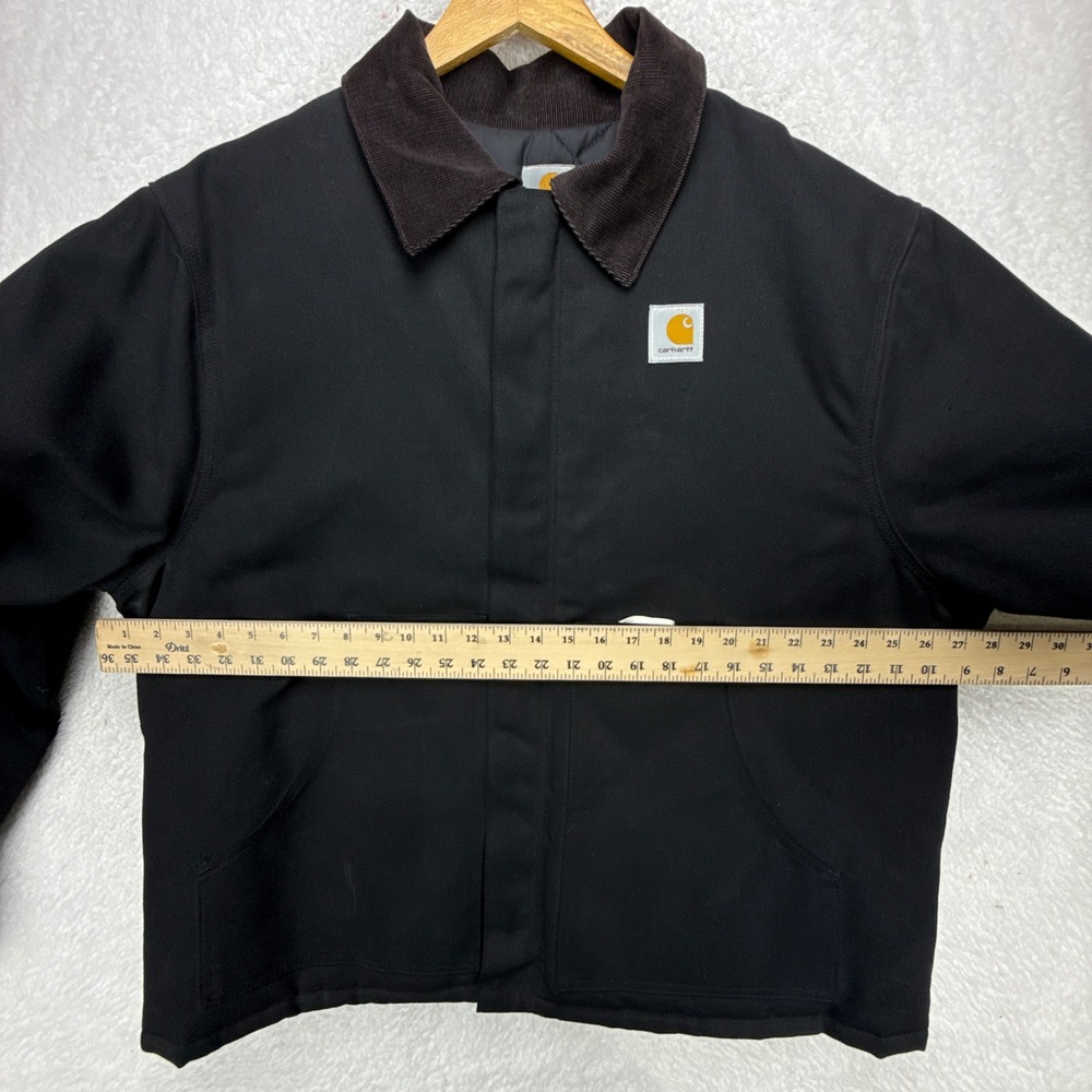 Carhartt Sandstone Jacket Arctic Quilt Lined Mens 52 Tall‎ 2XLT J02 BLK NWT NOS - Picture 6 of 16